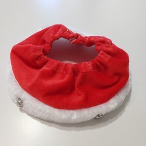 Cute Christmas Decorative Small Dog Collar with Bells, One Size